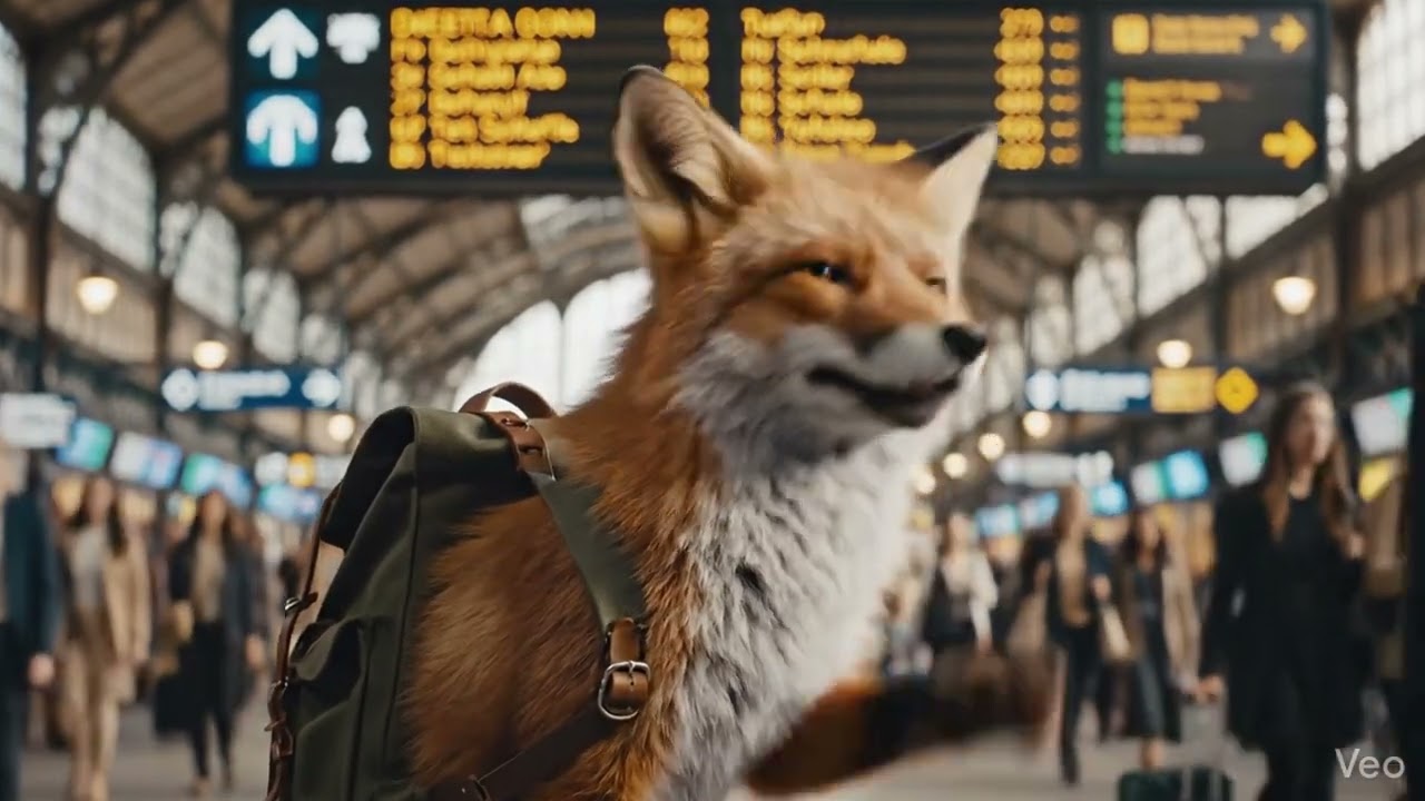 &ldquo;Next Stop: Adventure 🦊🚆 | A Cinematic Fox Journey&rdquo;