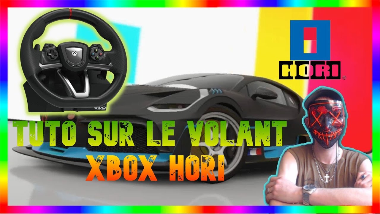 paramétrer le volant Xbox HORI  #tuto  🚗