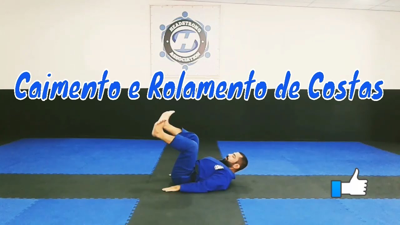 Como fazer o caimento e o rolamento de costas no JiuJitsu?