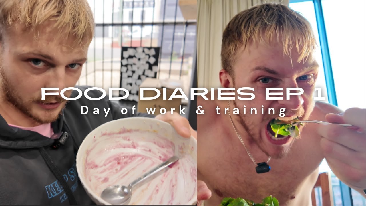 FOOD DIARIES EPISODE 1 | What I Eat on a Day of Work and Training!
