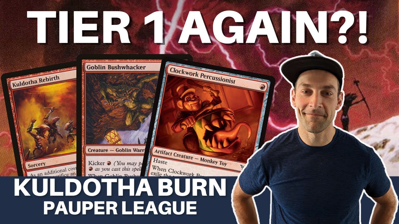 A GIANT UPGRADE?! MTG Pauper Kuldotha Burn now has a big new card from Duskmourne!