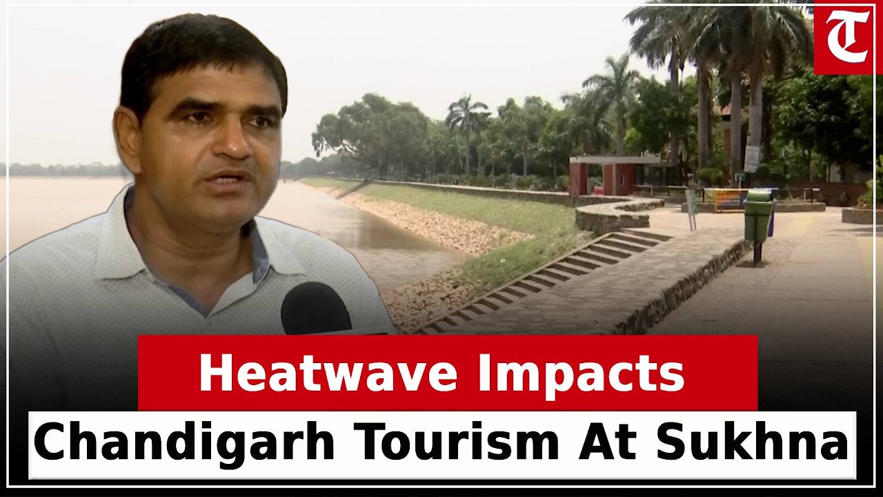 Chandigarh heatwave hits Sukhna Lake tourism, IMD issues warning amid rising temperatures