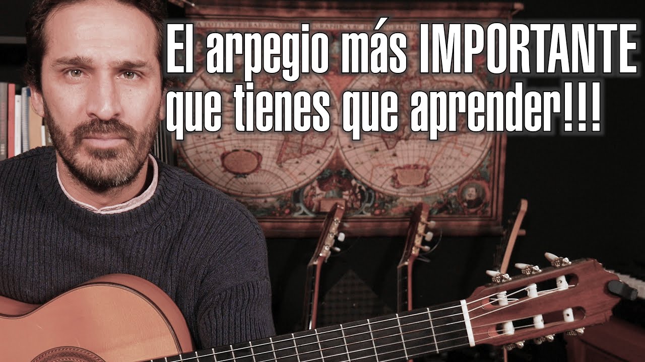 ARPEGIOS de 6 CUERDAS | La solución para todos tus problemas técnicos en la mano derecha