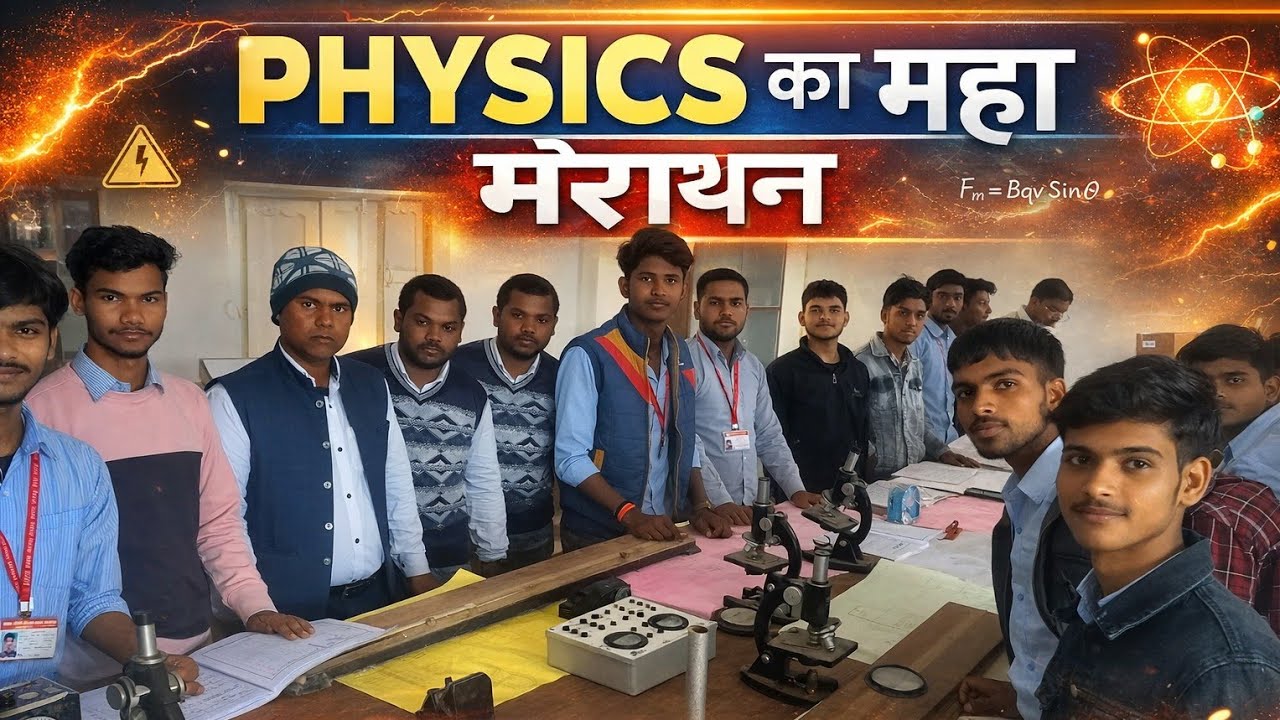 Class 12th Physics – Physics का महा मैराथन | Important Topics teyari 27 February ki