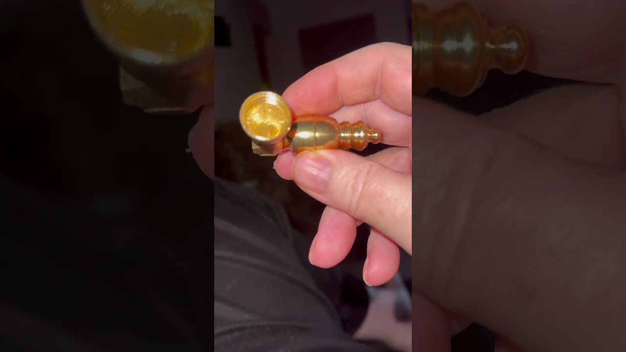 brass chamber weed pipe