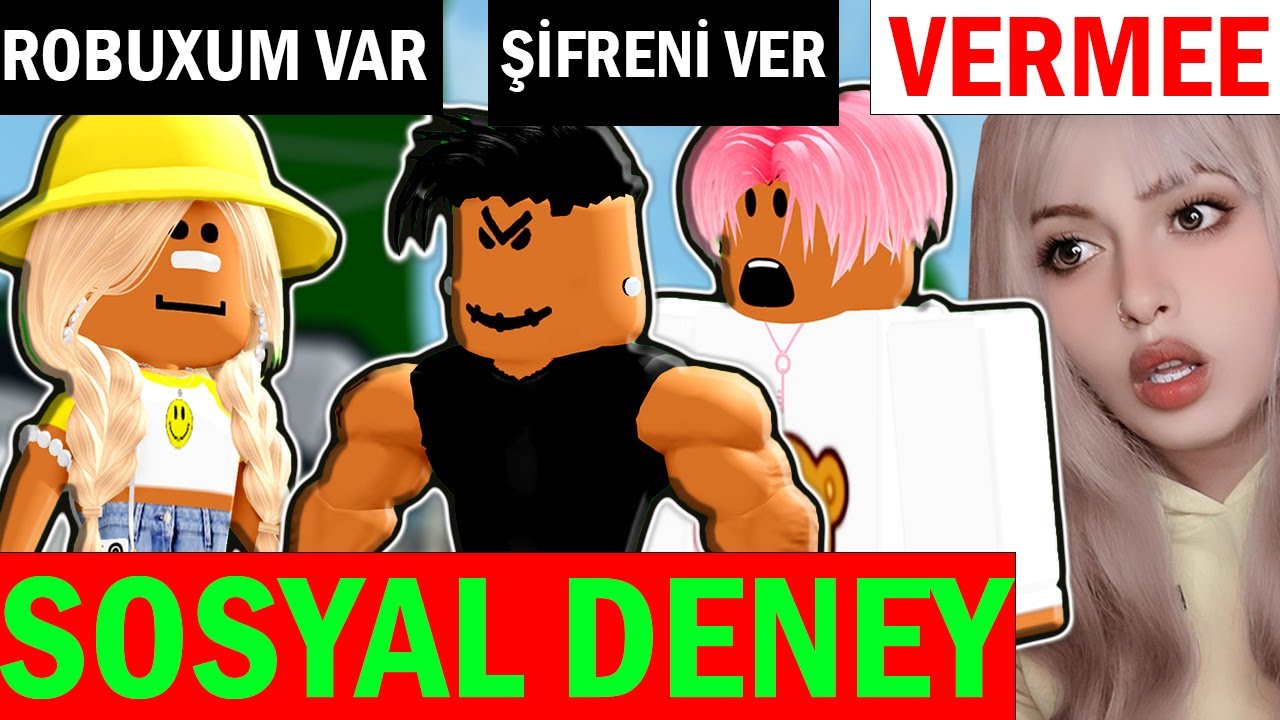 İNSANLARIN YANINDA BİRİ DOLANDIRDIRMAYA ÇALIŞIRSA TEPKİSİ ? Sosyal Deney (Roblox Brookhaven Rp)