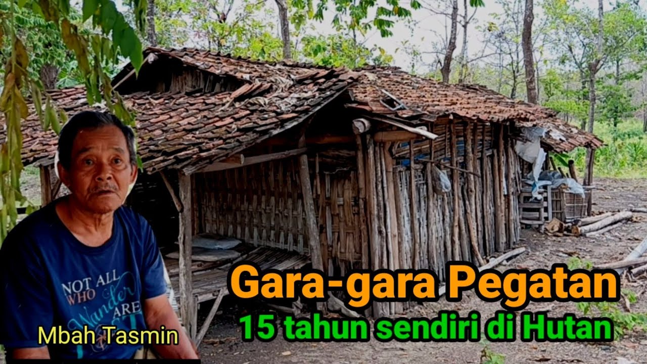 Gara-gara Pegatan 15tahun tinggal di hutan sendirian bertani tanpa pupuk masak tanpa kompor Listrik.