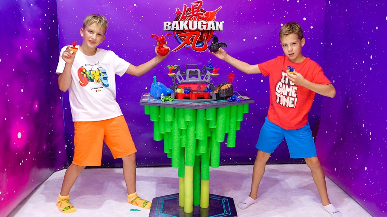Arena Pertempuran Vlad dan Niki Bakugan