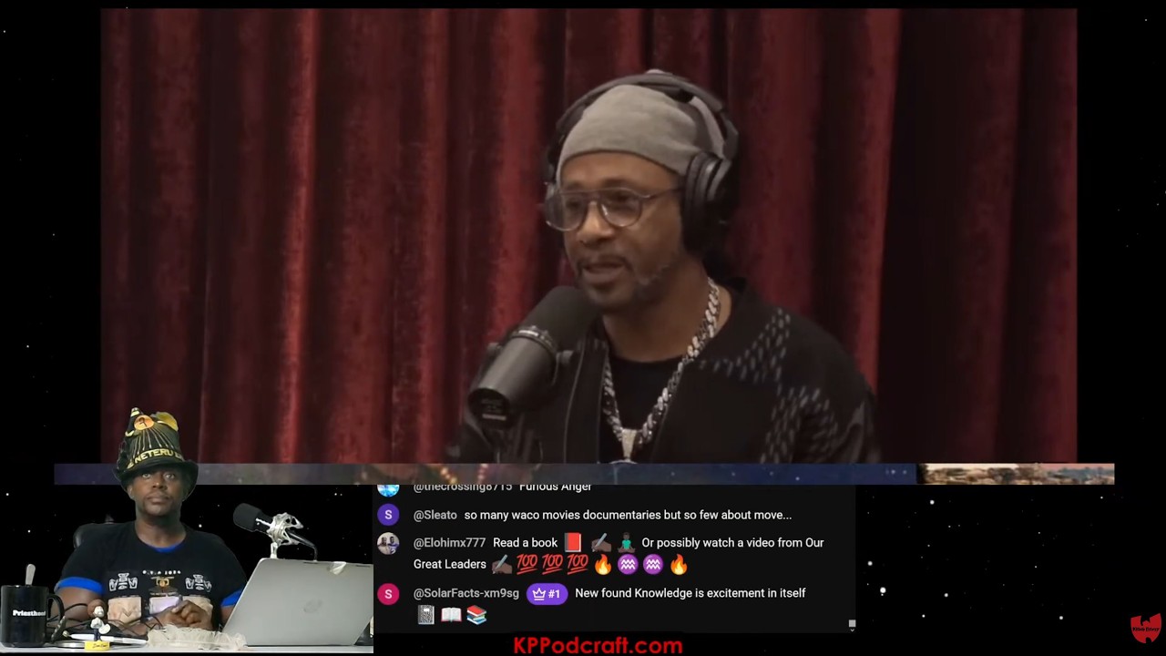 Katt Williams TEHUTI Response Emerald Tablets Thoth Mars - Killah Priest LIVE Podcraft