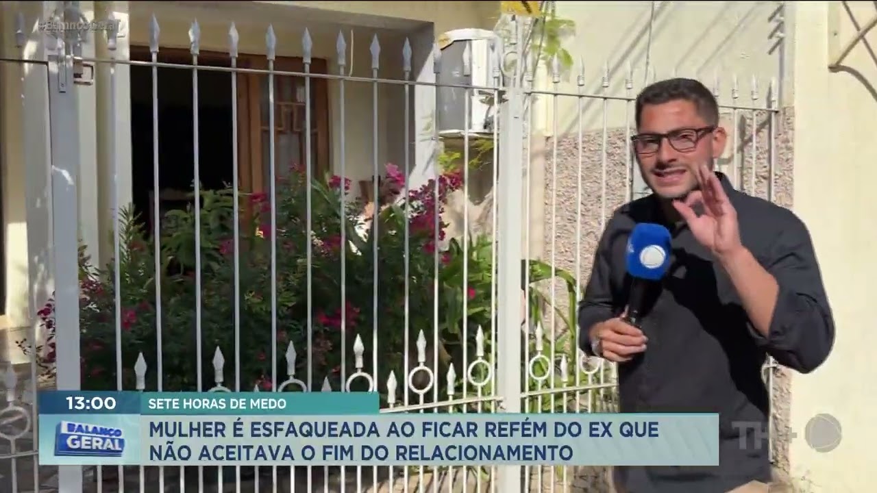 Mulher de 34 anos fica 7 horas refém do ex-namorado