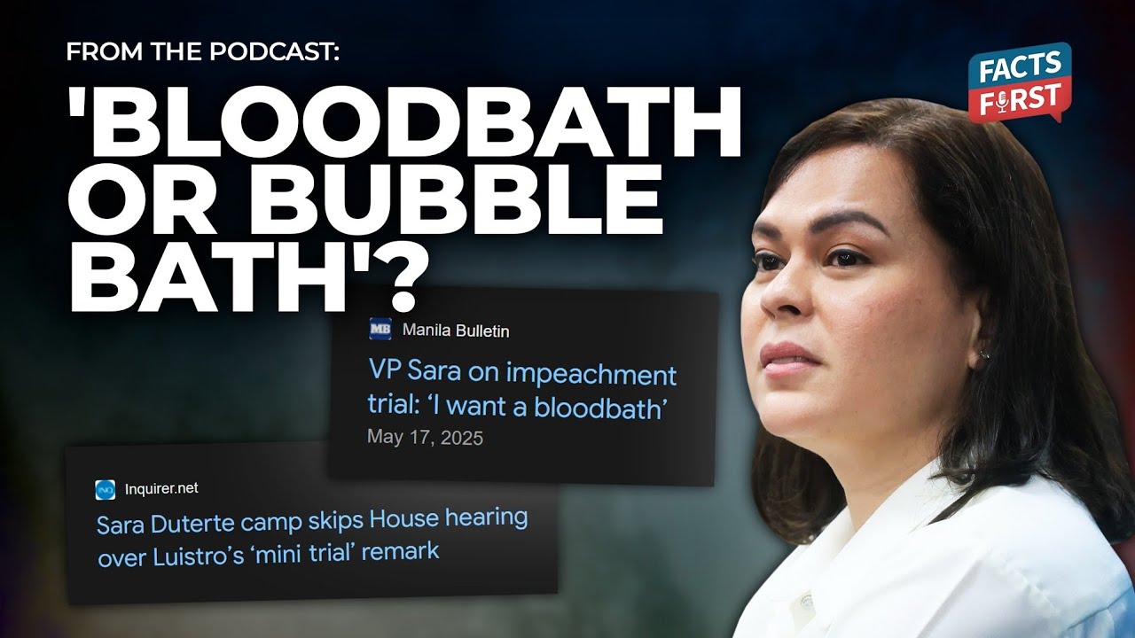 Sara Duterte, takot lang humarap sa impeachment?