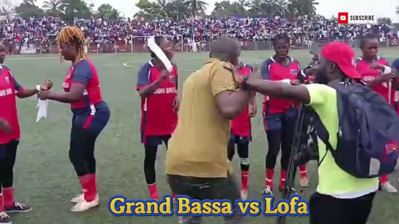 Grand Bassa VS LOFA Kickball - National County Meet