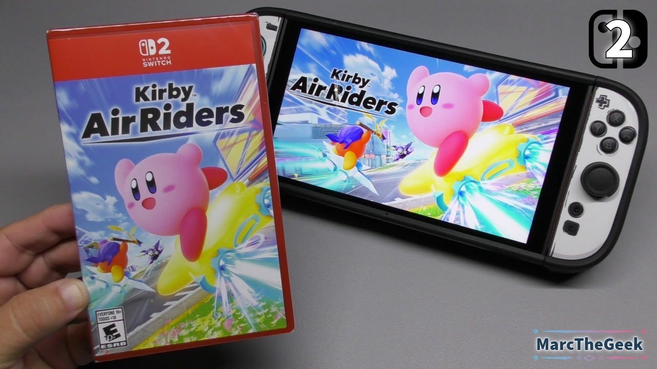 Kirby Air Riders Unboxing & Gameplay on Nintendo Switch 2