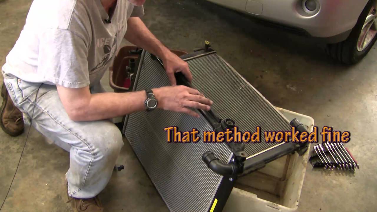 Toyota Lexus hybrid radiator replacement