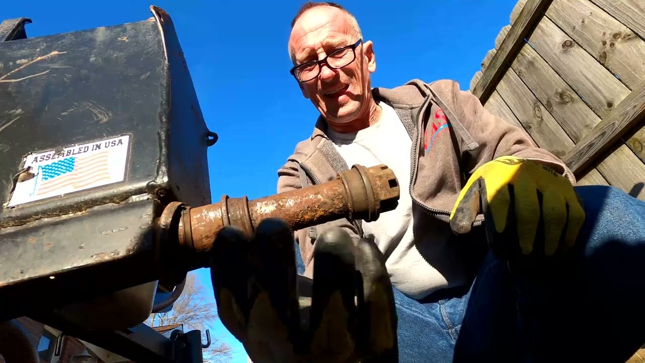 Log Splitter Wheel Bearing Replacement