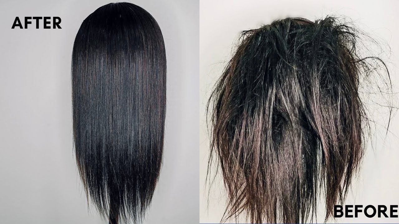 HOW I wash and treat my wigs | How to revive a wig at home | South African youtuber