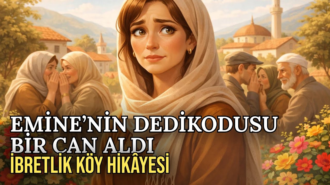 Emine’nin Dedikodusu Bir Can Aldı | İbretlik Köy Hikâyesi #dinîhikaye #islamihikaye #islamivideo 