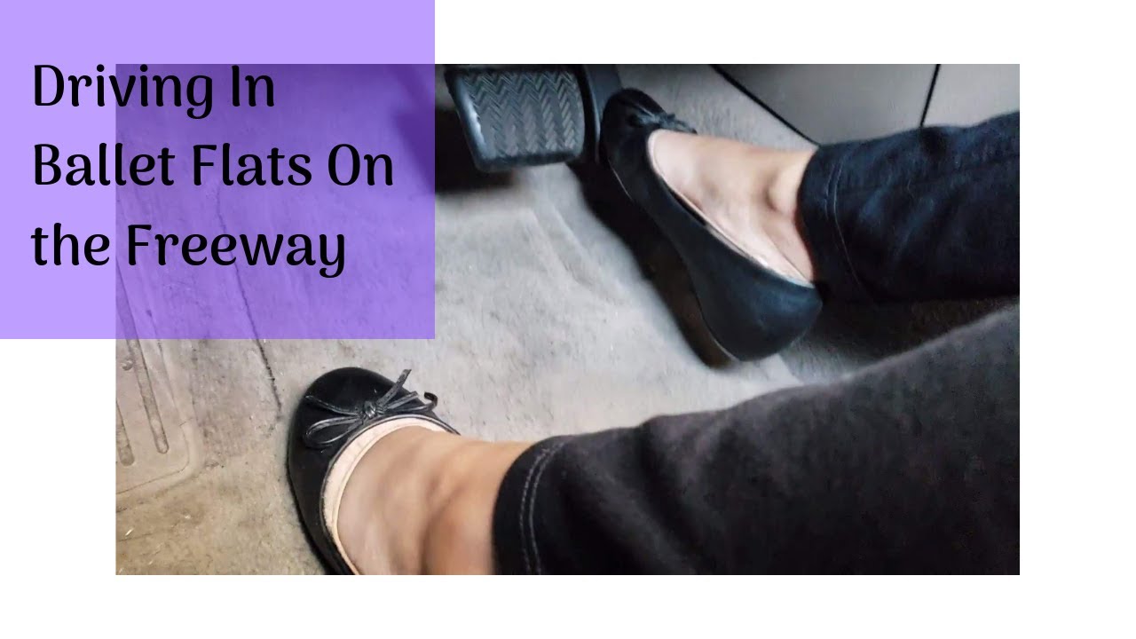 Driving In Ballet Flats On an AZ Freeway
