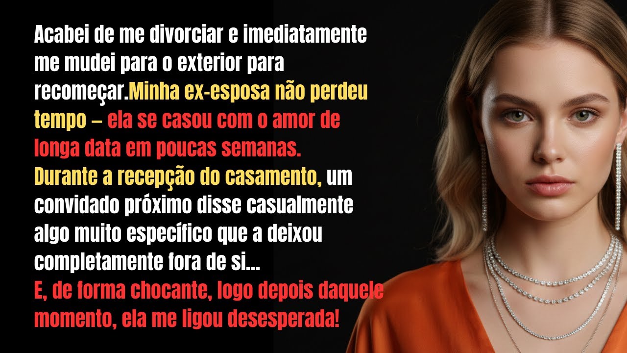 Ela se casou com o amante logo após nosso divórcio — mas a revelação de um convidado mudou tudo…