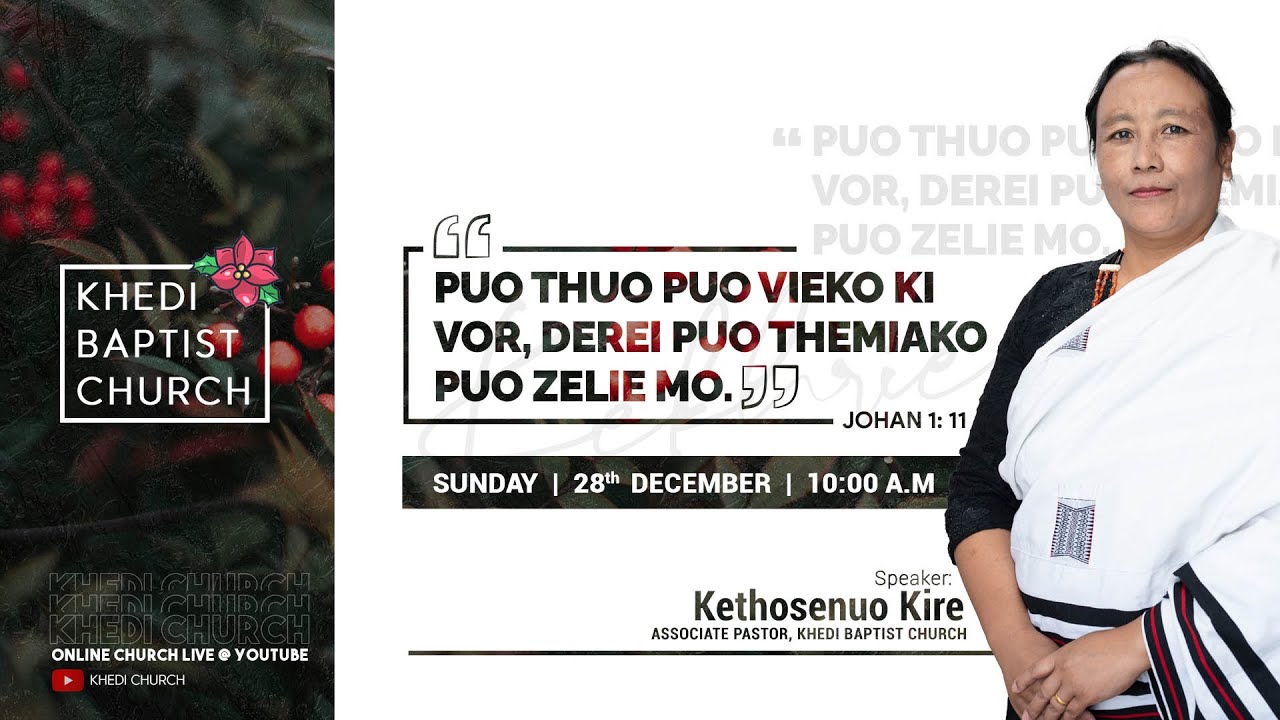 Live at Khedi Baptist Church - 28/12/2025