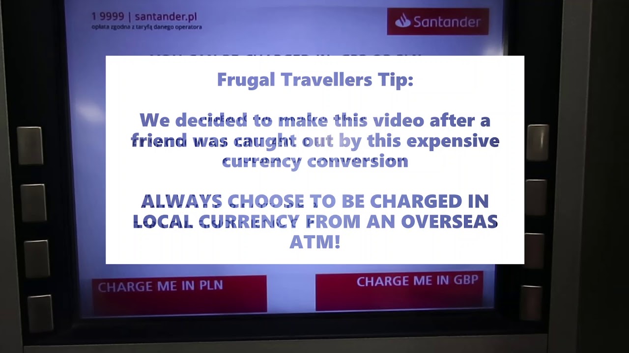 AVOID ATM RIP OFF | Expensive DCC Exchange Fees to Watch Out For!