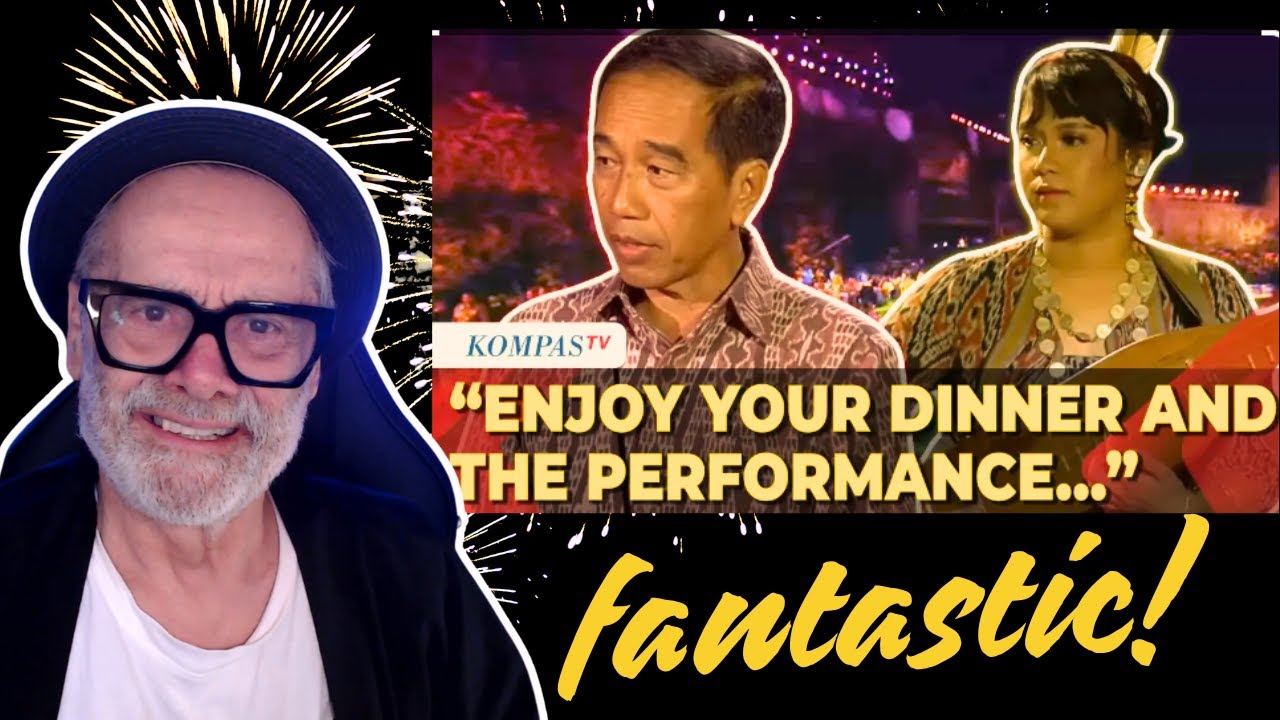 REACTION | JOKOWI Sambut Tamu Negara saat Gala Dinner WWF di Bali Enjoy  Dinner and Performance