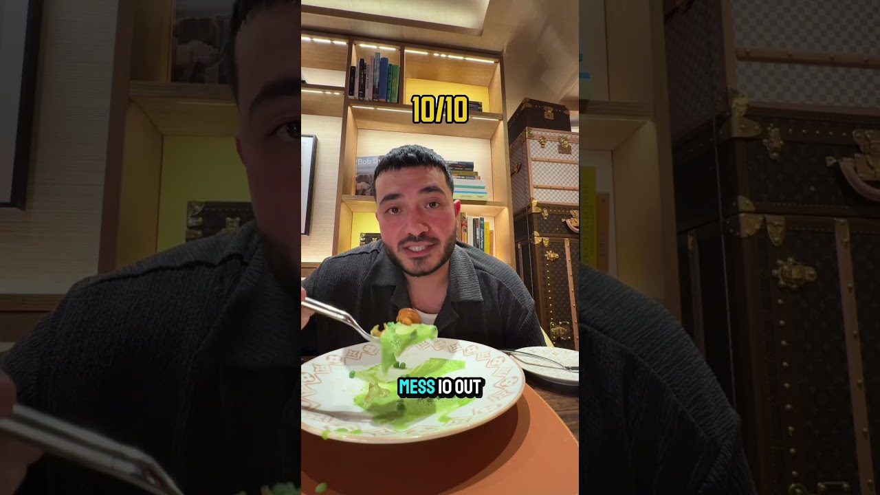 POV: Solo Dinner at The Louis Vuitton Cafe