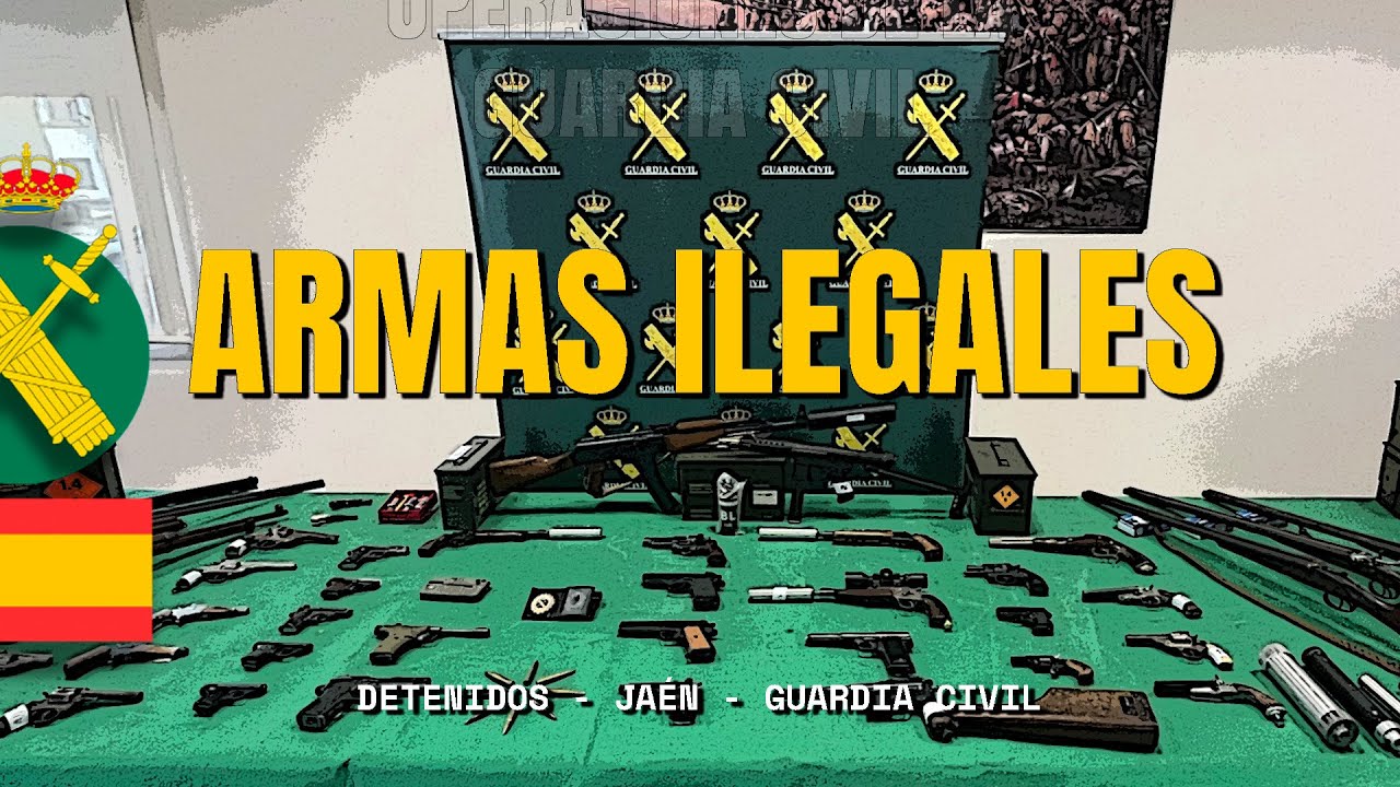 Fabricación ilegal y tráfico de armas y municiones en Jaén