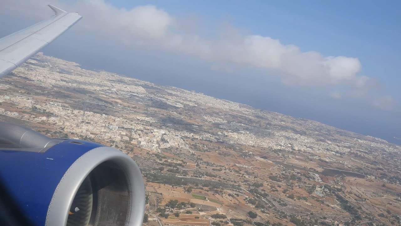 (4K) British Airways A320 | Malta to Gatwick | Club Europe Flight Video - BA2645