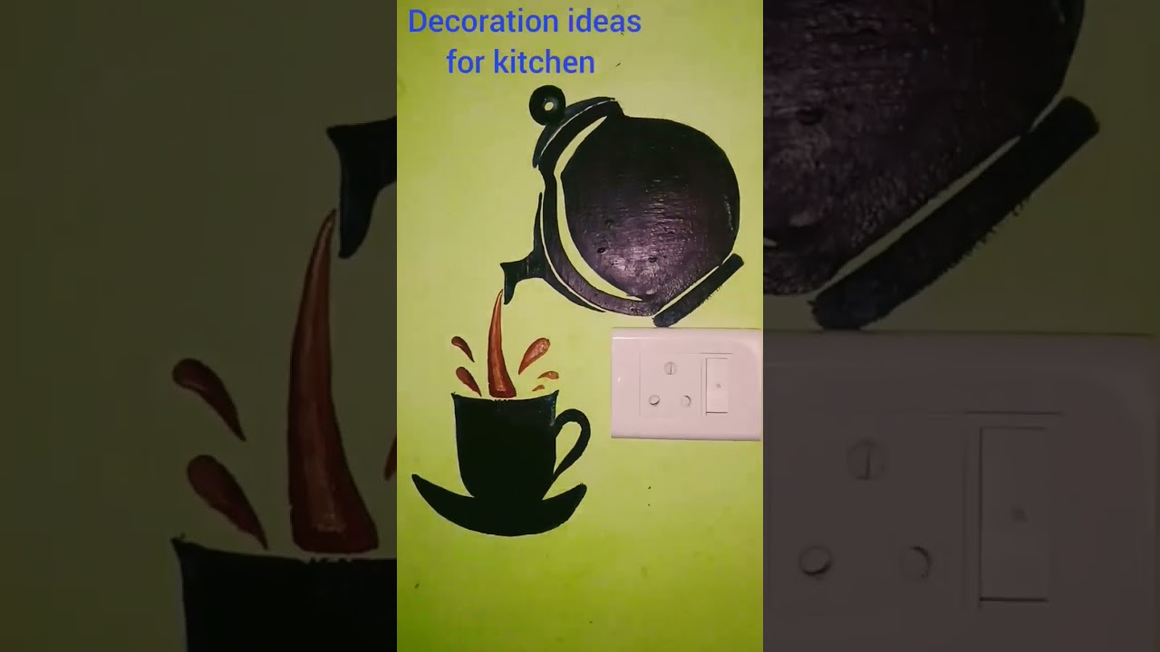 #kitchen switch board painting #decorationideas #arcylicpainting #amazing #artwork #decor your home