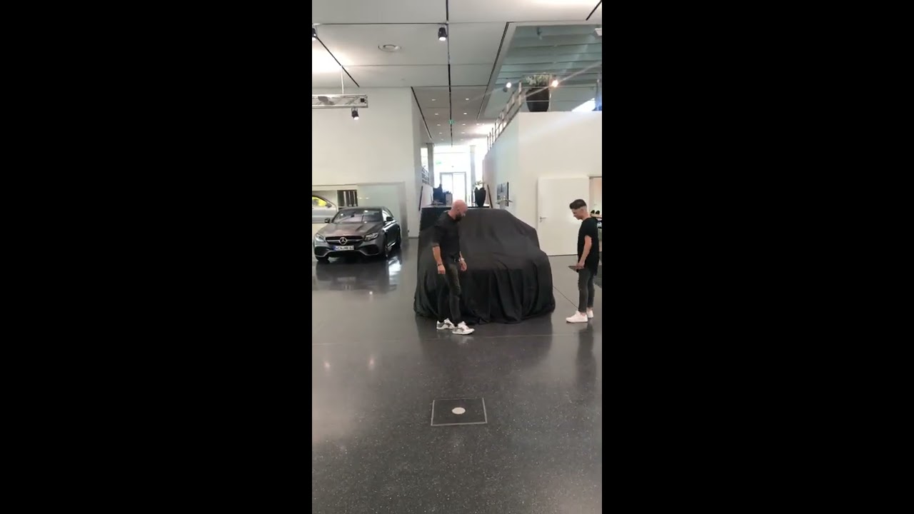 Mercedes AMG GT4 Abholung  in Sindelfingen am 02.08.2019