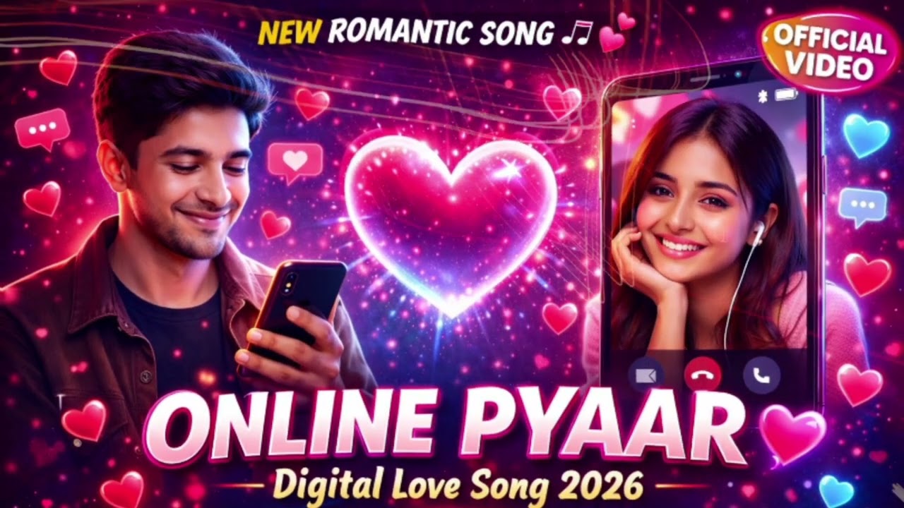 Online Pyaar Digital Love Song 🎵 ❤️ #sunoai #love #hindisong #youtube #2026 