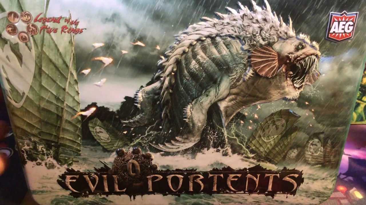 L5R CCG Evil Portents Booster Box Opening!