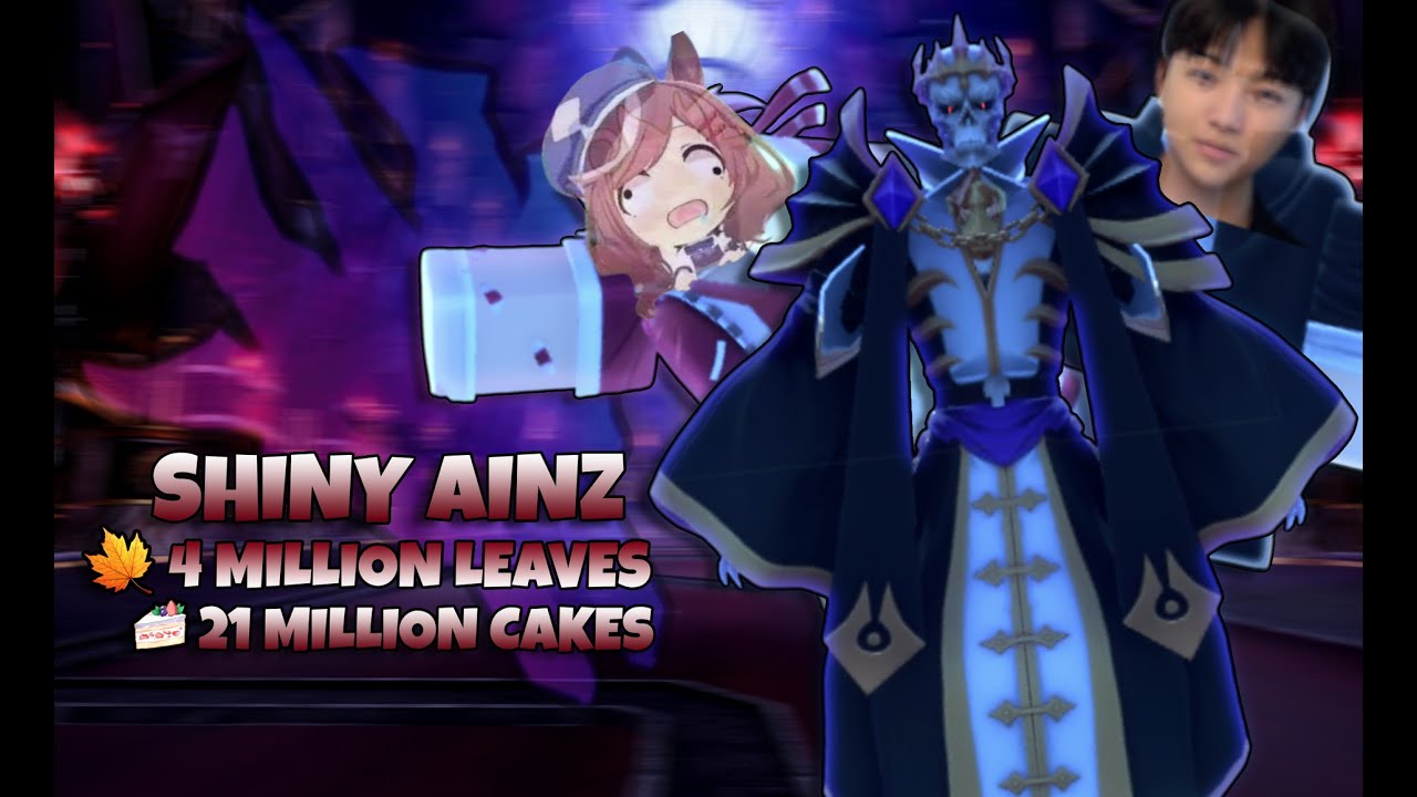 My Greatest Gamble: 21M Cakes, 4700 Rerolls & a 0.00005% Shiny Ainz | Anime Vanguards