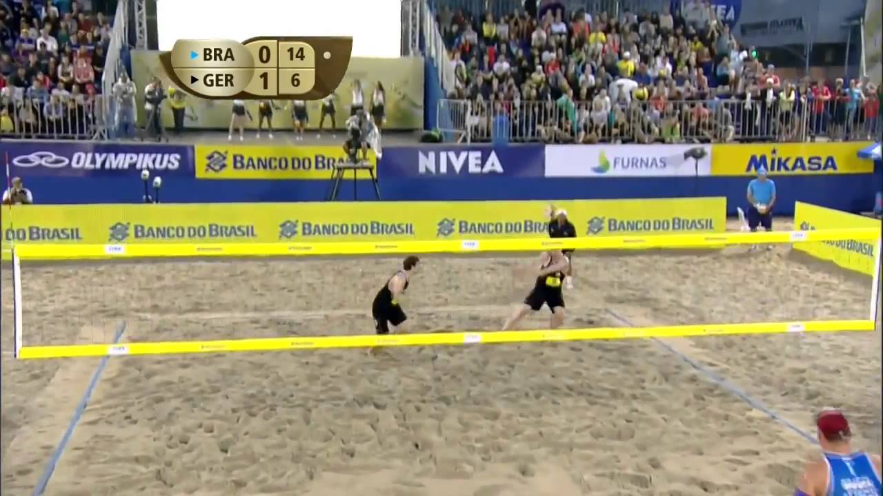 Alison/Bruno Schmidt vs Flüggen/Böckermann (Semifinals) RIO OPEN 2015