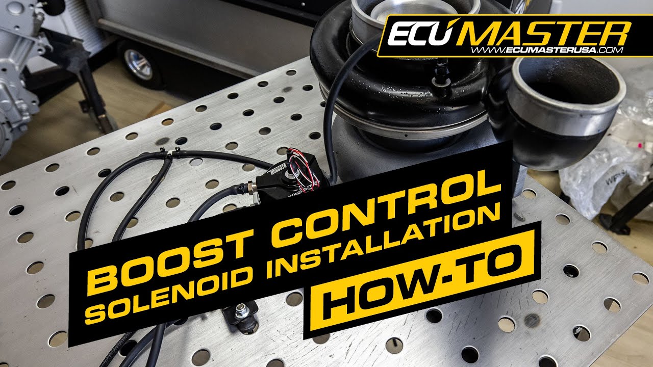 Boost Control Solenoid Plumbing | ECUMaster USA