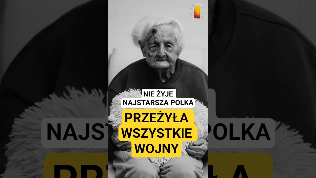 Przeżyła okupację i dwie wojny. Nie żyje najstarsza Polka