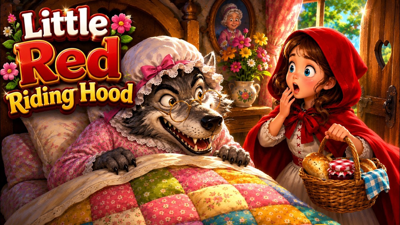 Little Red Riding Hood | Kids Bedtime Story | Fairy Tale for Children