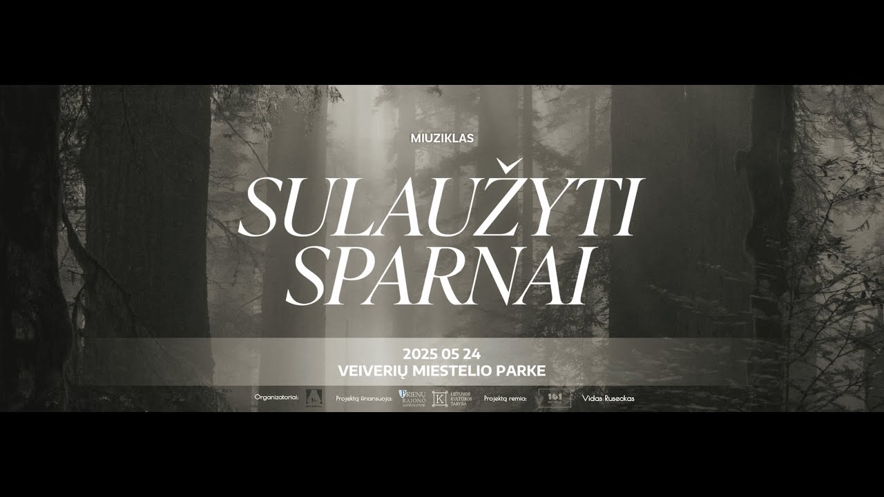 „Sulaužyti sparnai“/Miuziklas Veiverių miestelio parke 2025-05-24