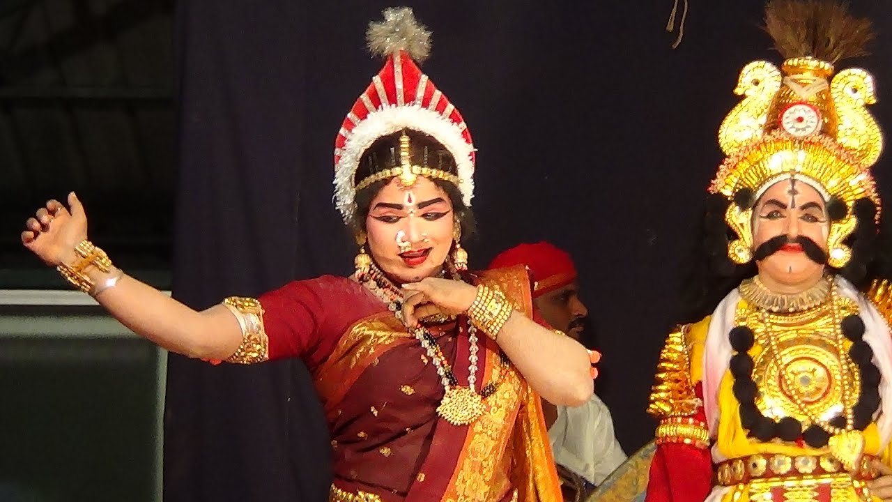 Yakshagana -- Karthaveeryarjuna - 10 - Jansale - Vijay Ganiga Beejamakki - Kallagadde