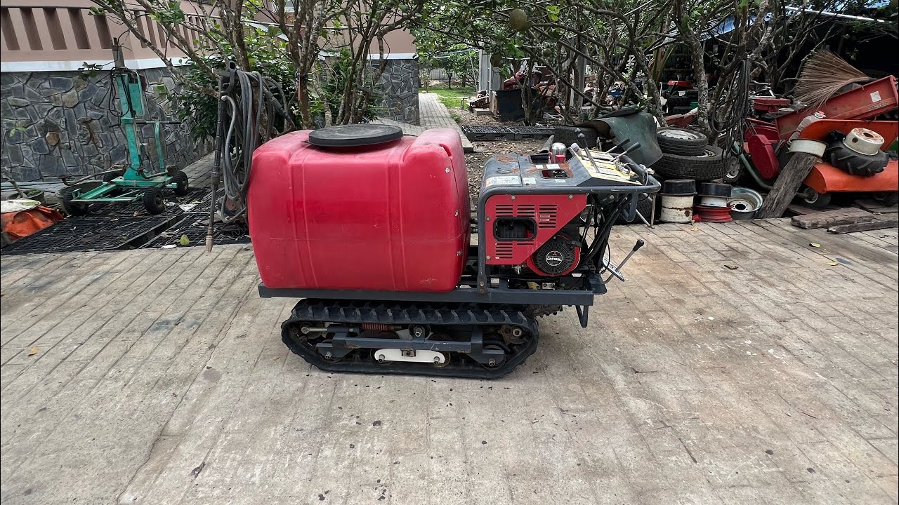 Xe rùa bánh xích cao su phung thuốc ACE QT LH 0915935665 