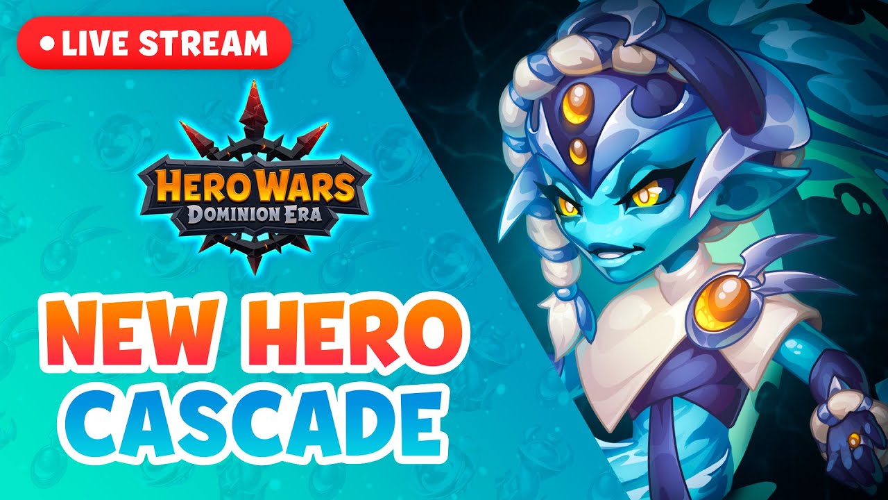 Cascade's Adventure + Giveaway LIVE STREAM! | Hero Wars
