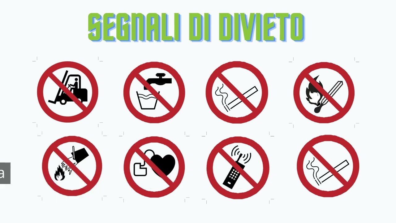 SEGNALETICA DI SICUREZZA #lavoro #sicurezza #formazioni #info #segnalidipericolo