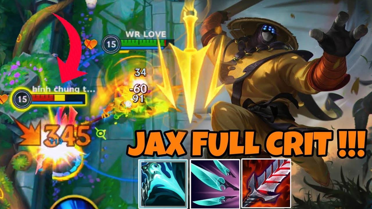 JAX FULL CHÍ MẠNG MANG NHỊP ĐỘ HÀNH YONE KHỎI CHƠI GAME TRÊN RANK CAO THỦ TỐC CHIẾN | WILD RIFT 