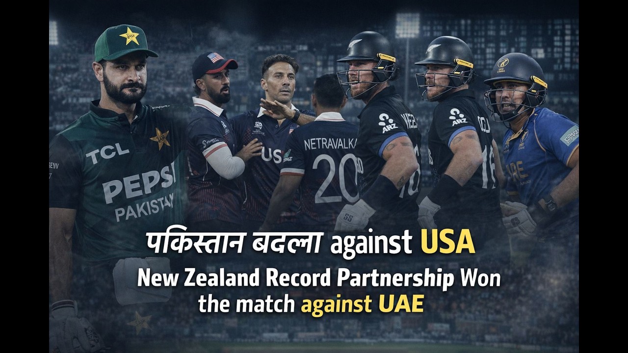 Pakistan Ka Bhoj Halka Ho Gaya 😌 | New Zealand Ki Record Partnership T20 WC 2026 | Day 4 Ep - 17