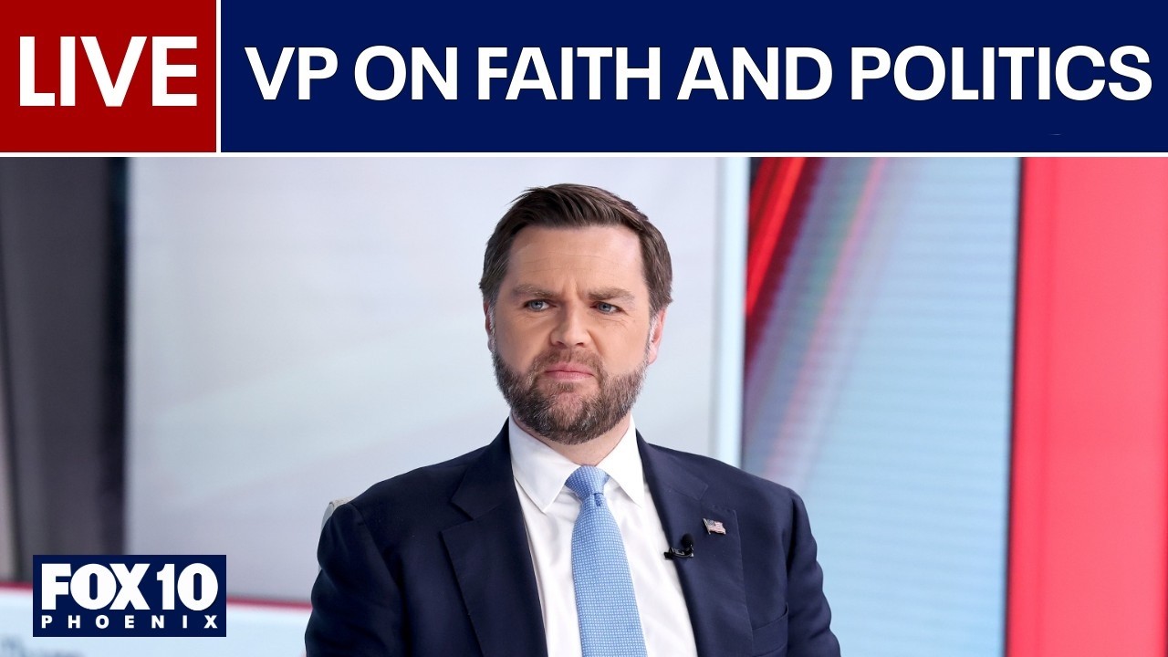 🔴LIVE: Vice President Vance speaks on faith and America's future | FOX 10 Phoenix