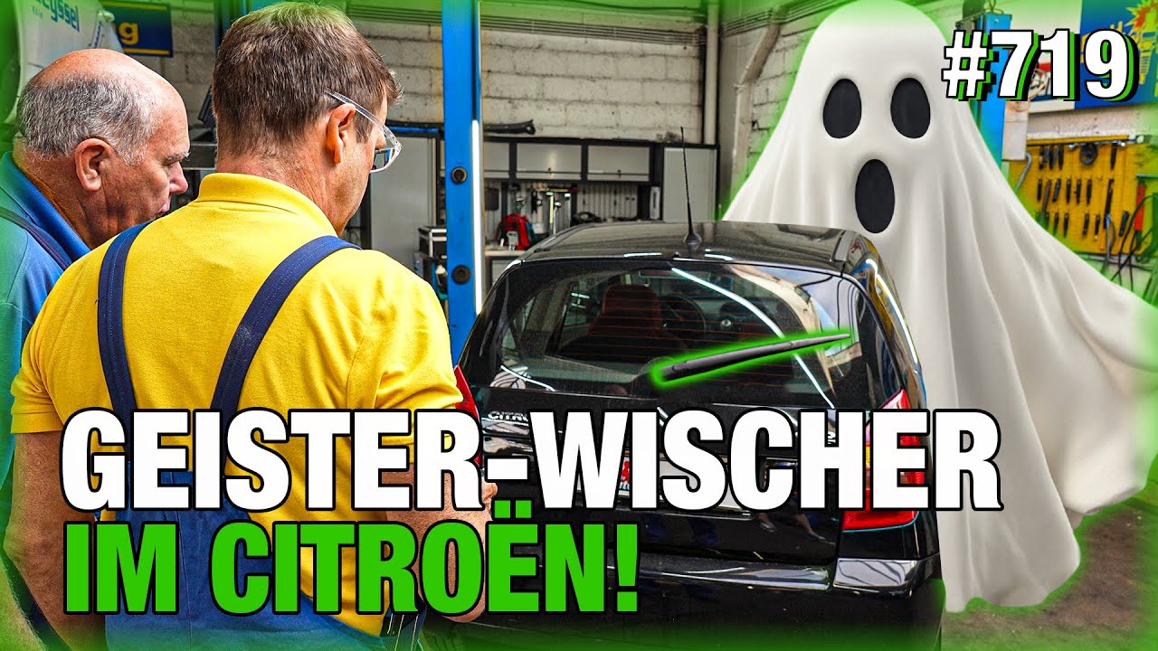 WARUM WISCHT ER ALLEIN? 👻🤨 Geister-Scheibenwischer im Citro&euml;n! | Z&uuml;ndaussetzer im Renault Modus?! ⚡️