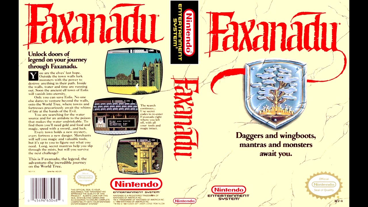 NES - Faxanadu - World of Mist - Orchestrated