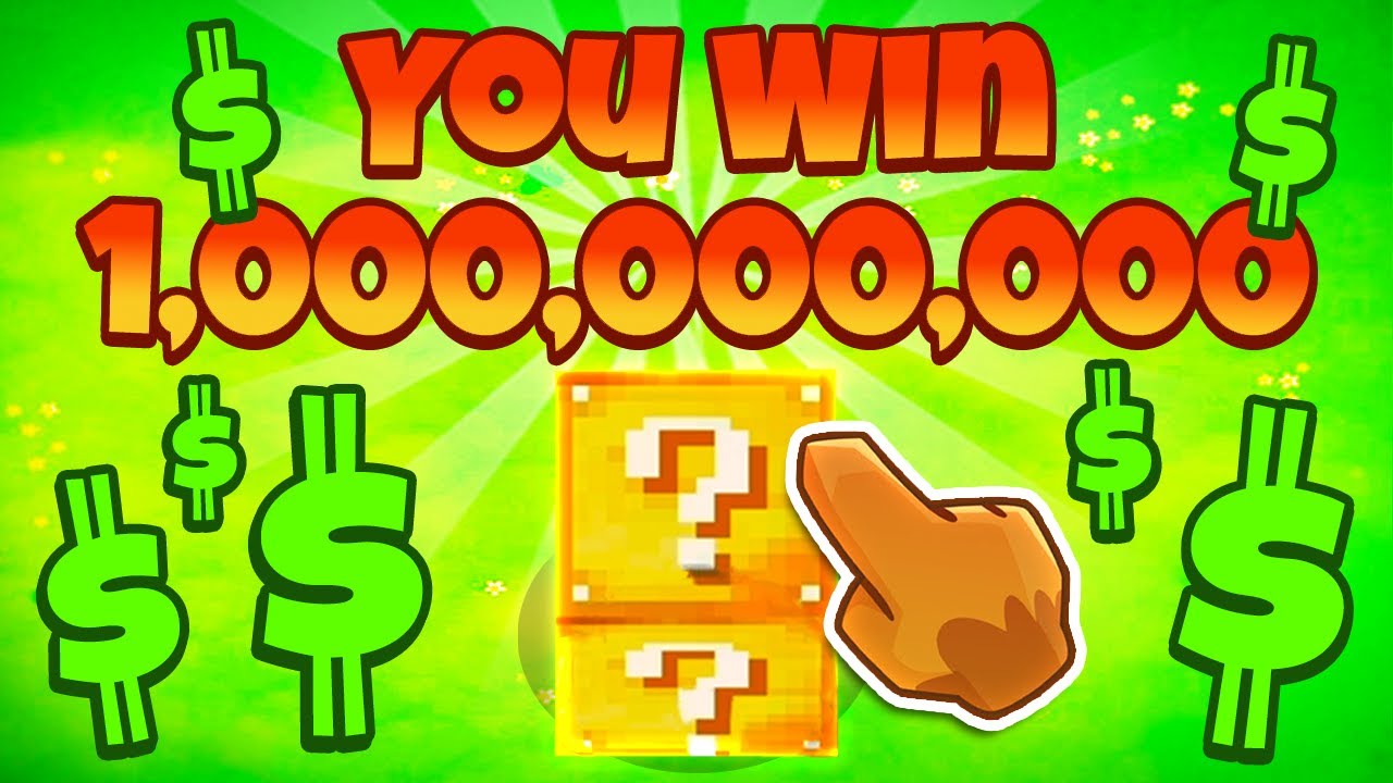 LUCKY BLOCKS IN BLOONS TD6!!!!