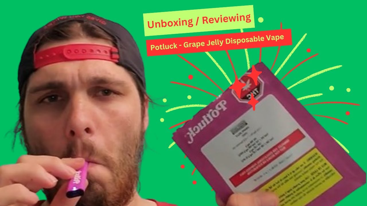 Reviewing the Potluck - Grape Jelly Disposable Vape